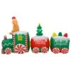 10ft Inflatable Gingerbread Man Train LED Christmas Decoration