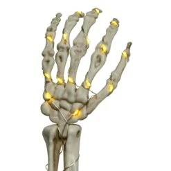 Set Of 2 LED Skeleton Arm Garden Stakes Halloween Decoration 46cm -XS-Stock XS7418 2 opt