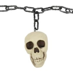 2m Halloween Garland 6 Skulls On Chain Party Decoration -XS-Stock XS7427 2 opt