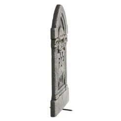 Skull Tombstone RIP Halloween Decoration Graveyard Prop 38cm -XS-Stock XS7433 2 opt