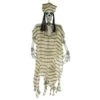 5ft Hanging Pirate Ghost Light Up Eyes Skeleton Decoration