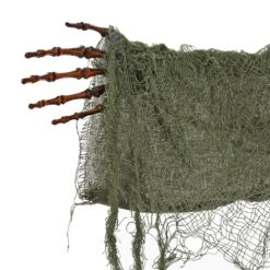 6ft Scary Hanging Pumpkin Green LED Eyes Sounds Decoration Prop -XS-Stock XS7461 3 opt