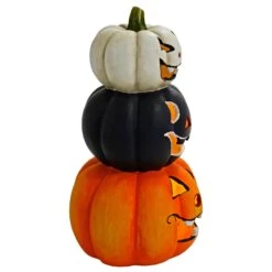 LED Pumpkin Lantern Stack Trio Halloween Decoration 60cm -XS-Stock XS7495 2 opt