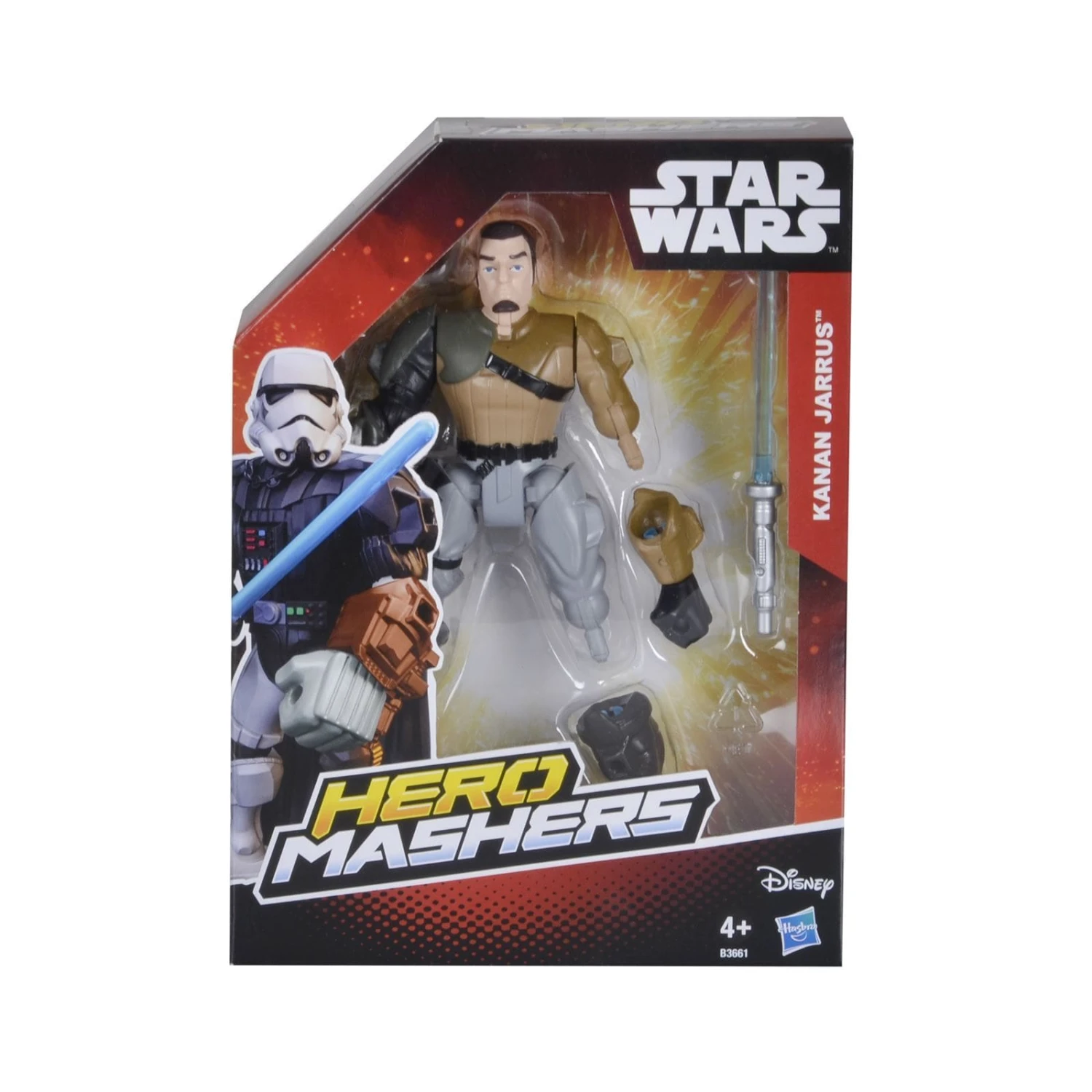 Star Wars Hero Mashers Action Figures Pack Assorted Designs 4 Star Wars Hero Mashers Action Figures Pack Assorted Designs - Image 4