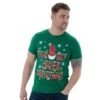 Mens Novelty Cotton Christmas T-Shirt Tee This Guy Loves Xmas