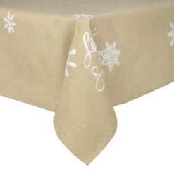 Let It Snow Fabric Tablecloths / Napkins Xmas Decoration -XS-Stock c2c69383 e5c8 49ee b21b 0f482386d199