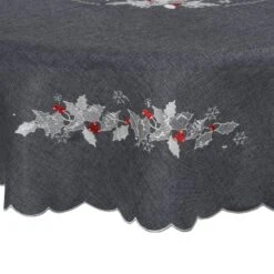 Holly Leaf Fabric Tablecloths / Napkins Xmas Decoration -XS-Stock c5efb940 3bf4 48b0 a097 cab2927ff7d0