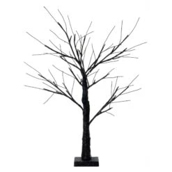Black Glitter Mini Halloween Twig Tree LED Lights 60cm -XS-Stock cb3a6da6 95ba 4f31 b4e3 b028d3c2d696