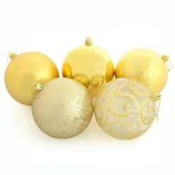 5 X 10cm Christmas Tree Baubles Swirl Matte Glitter Mirrored -XS-Stock d21dd2f9 7067 4387 97b6 da63fa8b46c6