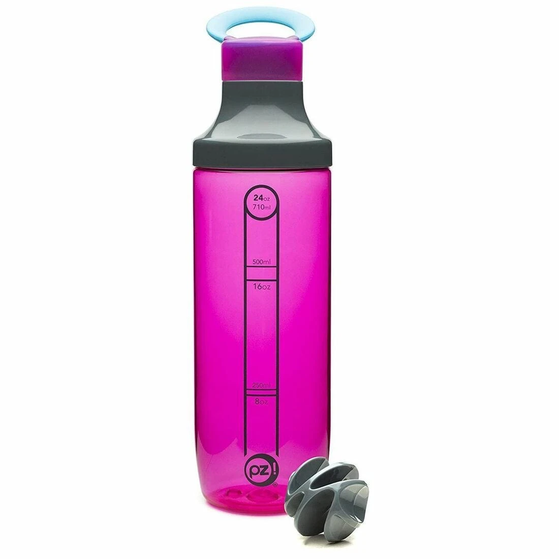 Zak! 24oz Tritan Chug Plastic Mixer Bottle With Shaker Ball 2 Zak! 24oz Tritan Chug Plastic Mixer Bottle With Shaker Ball - Image 2
