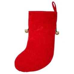 Good Dog Pet Christmas Stocking Red & Green Fabric With Bells -XS-Stock xs3694 1600 2 83246.1547475776.1100.1100