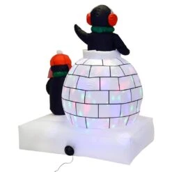 Giant 5ft Inflatable Disco Light Up Penguins Igloo Outdoor Christmas Decoration 8 Giant 5ft Inflatable Disco Light Up Penguins Igloo Outdoor Christmas Decoration -XS-Stock xs4236 1600 3 67307.1496674237.1100.1100