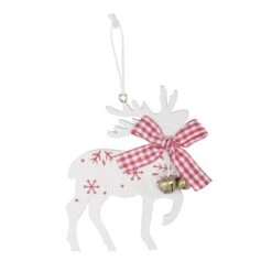 Set Of 6 Reindeer Christmas Tree Decorations Wooden Boxed -XS-Stock xs4518 1600 2 03816.1499422252.1100.1100