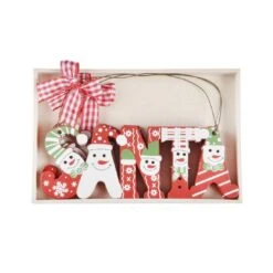 Set Of 3 Santa Christmas Tree Decorations Wooden Boxed -XS-Stock xs4532 1600 2 36164.1499421479.1100.1100