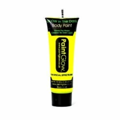 Glow In The Dark Face Body Paint 10ml Halloween Fancy Dress 9 Glow In The Dark Face Body Paint 10ml Halloween Fancy Dress -XS-Stock yellow 24265.1555074247.1100.1100