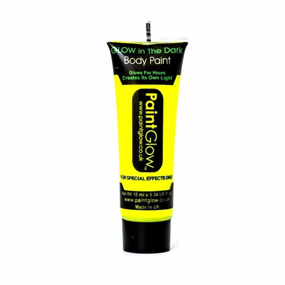 Glow In The Dark Face Body Paint 10ml Halloween Fancy Dress 3 Glow In The Dark Face Body Paint 10ml Halloween Fancy Dress - Image 3